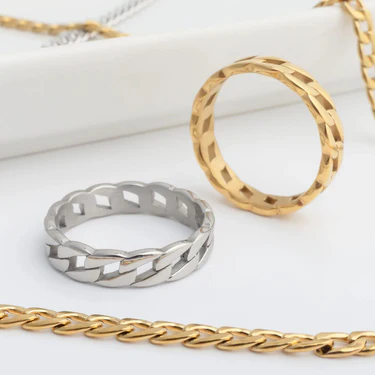 18K-Gold-PVD_Stainless-Steel_Curb_Chain_Stacking_Ring
